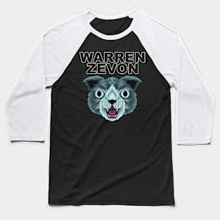 Warren Zevon Baseball T-Shirt